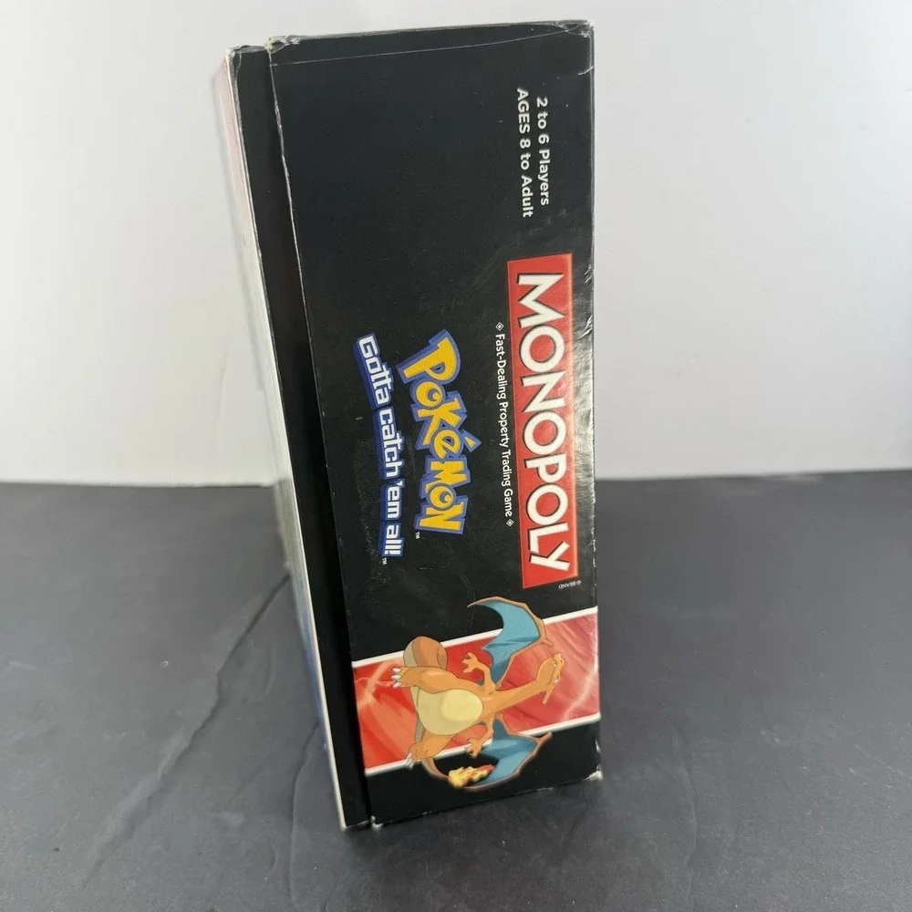 Pokemon Monopoly Exclusive Kanto Edition Board Game 2015 Black Box Missing 3